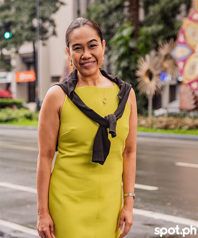 Sharon Vital, the Marketing Manager for Ayala Land’s Makati Estate